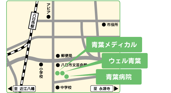 当院までの地図