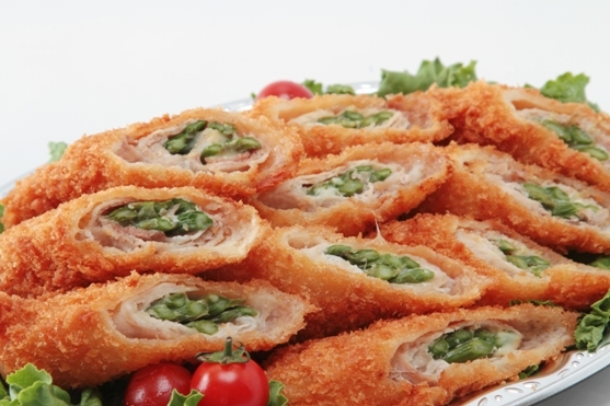 アスパラの豚巻チーズカツ画像